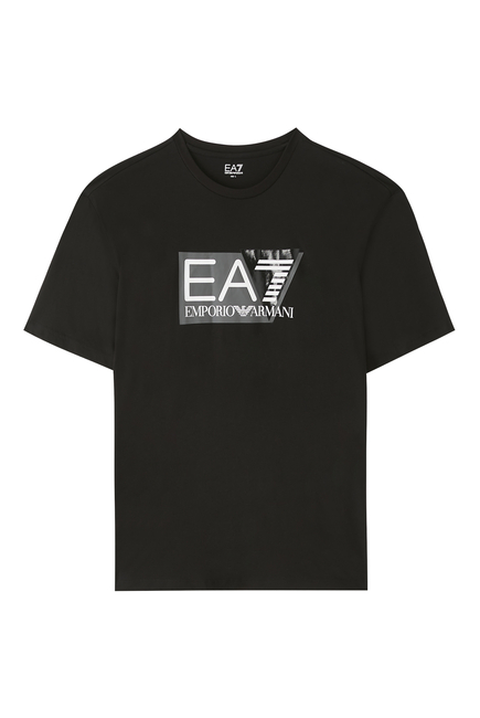 EA7 Train Visibility Logo T-Shirt